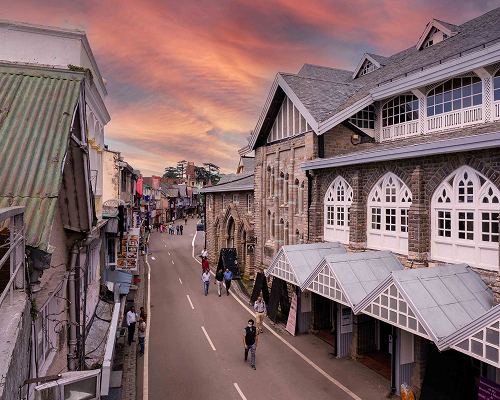 Mall Road shimla